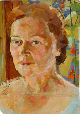 Елкин Василий Николаевич. Женский портрет